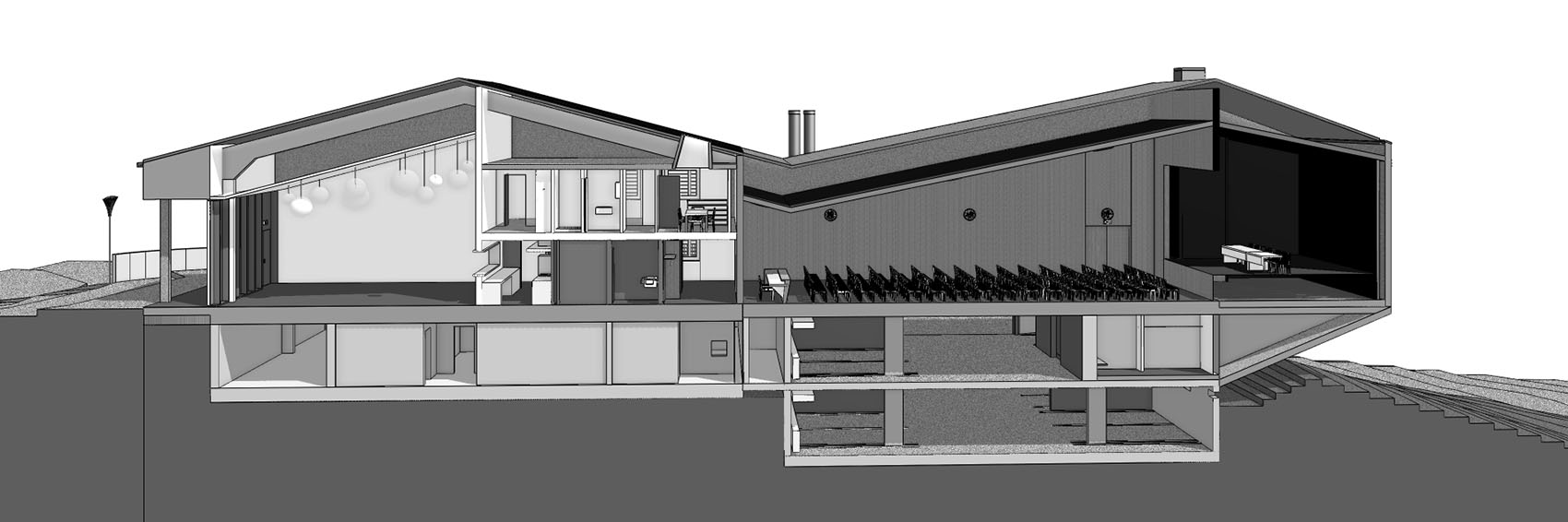 Transformation du bâtiment de voirie - Nouvelle salle villageoise