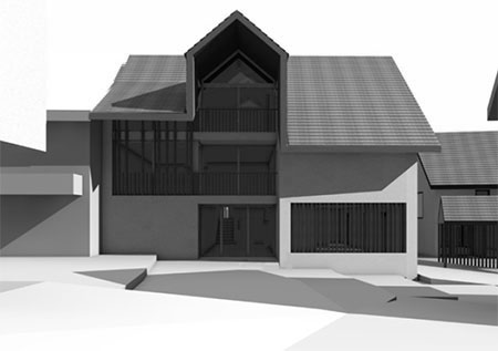 Quartier villageois d’habitation