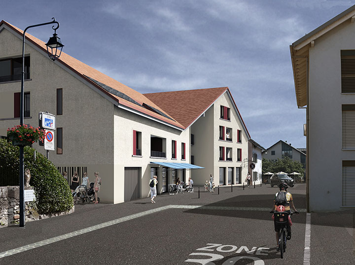 Bâtiment - Villageois d’habitation et d’activités