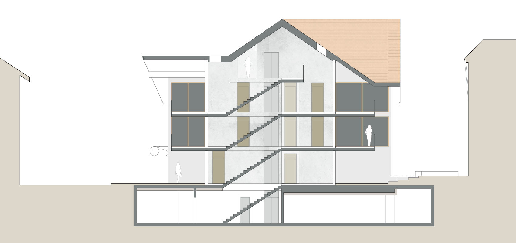 Bâtiment - Villageois d’habitation et d’activités