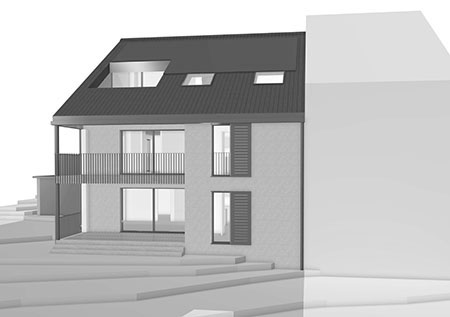 Romanel-sur-Lausanne - Maison accolée de 3 logements