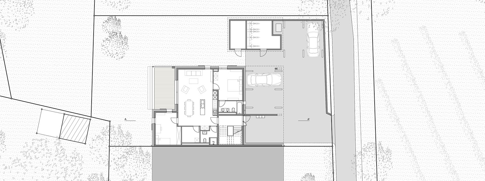 Maison accolée de 3 logements