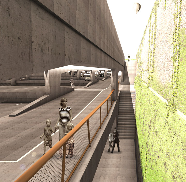 Restructuration des espaces et des parkings publics