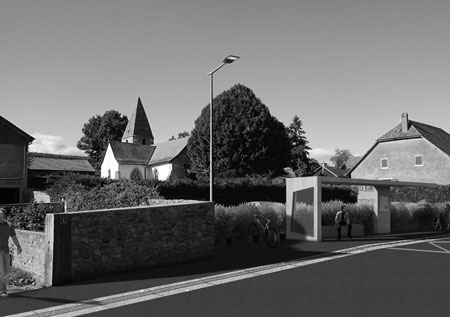 Aménagement des rues du village