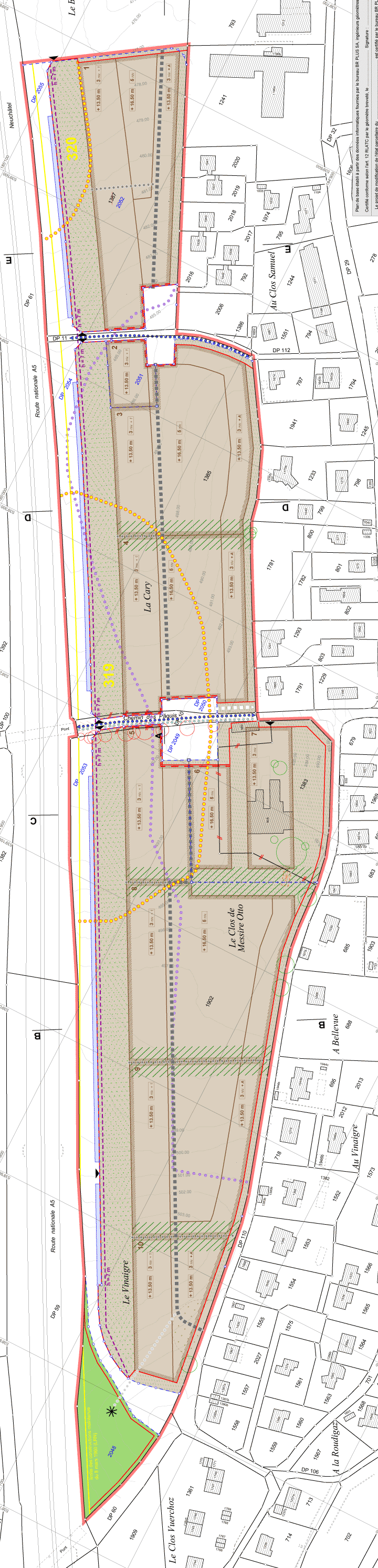 Plan partiel d’affectation «Bellevue Borné-Nau»
