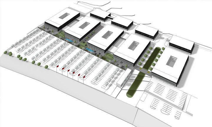 Étude de mise en valeur du A One Business Center