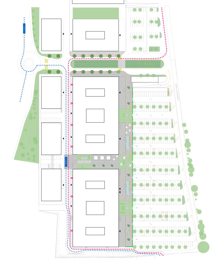 Étude de mise en valeur du A One Business Center